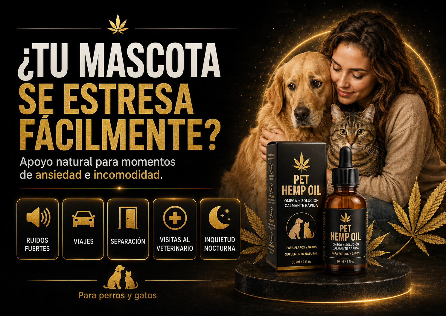 Pet Hemp Oil mascotas