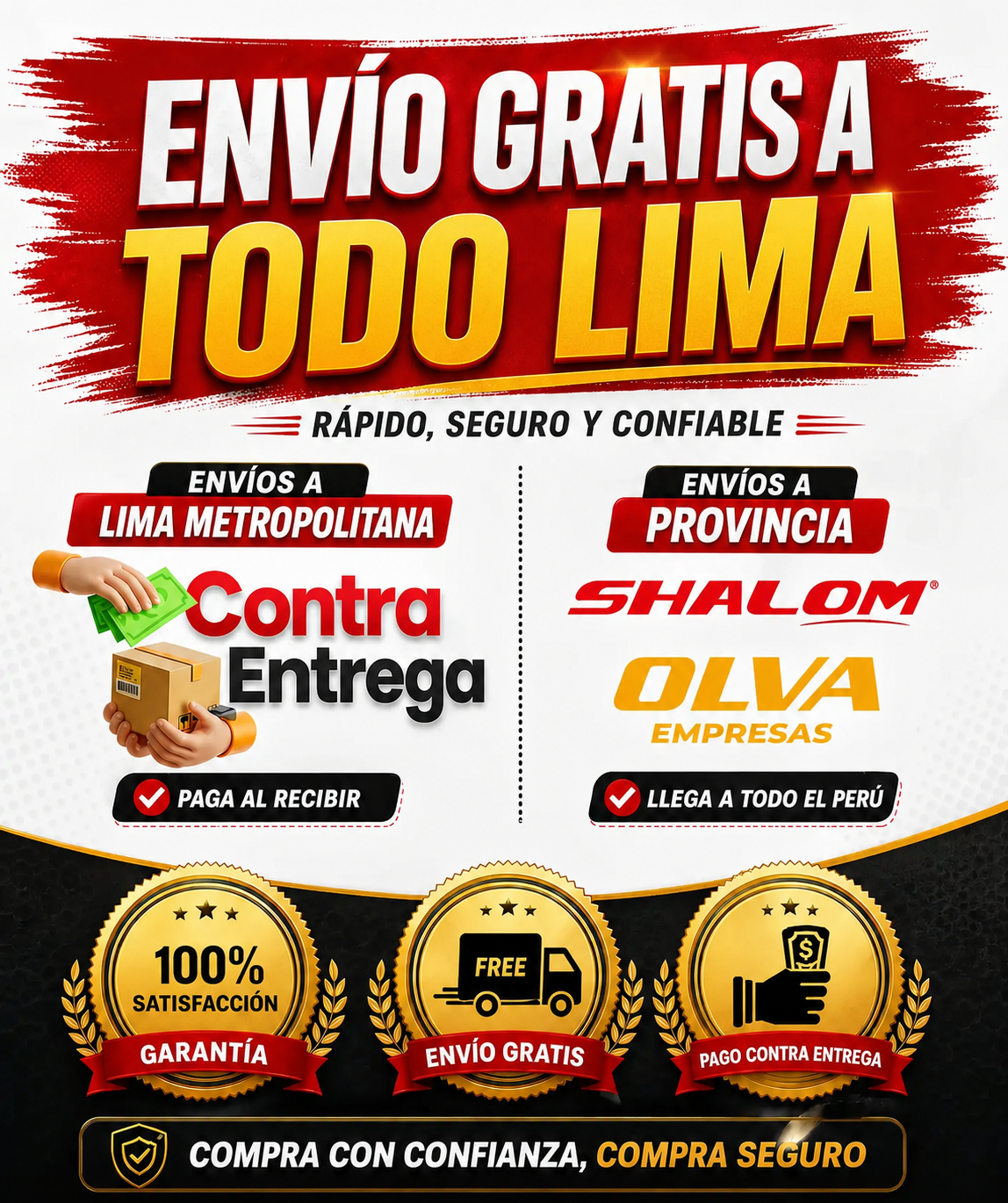 Envíos y compra segura