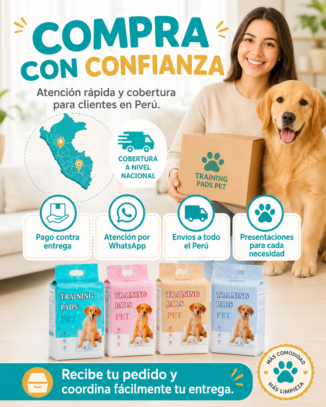Compra Training Pads con confianza
